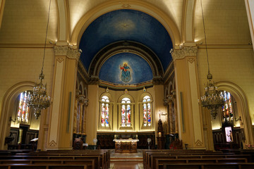 Fototapeta na wymiar Saint-Charles Church in Monaco