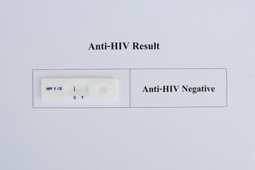 HIV negative result