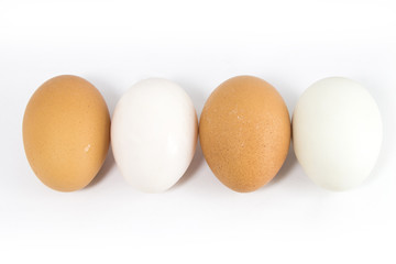 Organic Duck eggs vs Chicken eggs and preserved egg