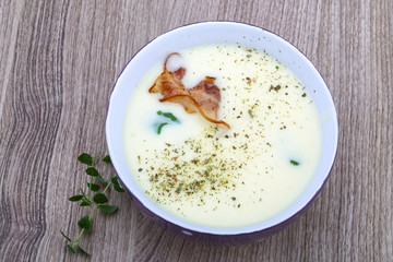 Cheese soup