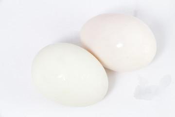 Organic Duck eggs vs Chicken eggs and preserved egg