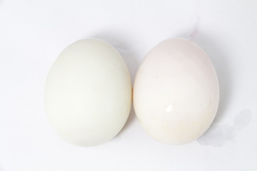 Organic Duck eggs vs Chicken eggs and preserved egg