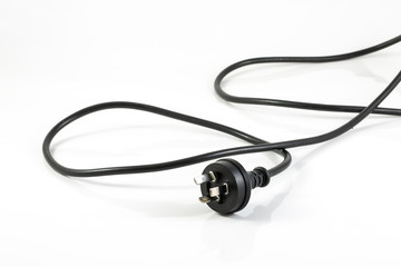 black electric cable