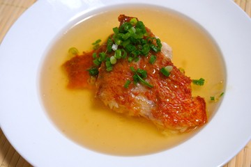 白身魚のお吸い物