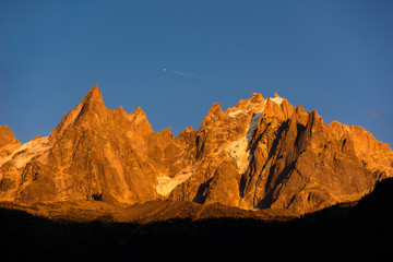 Obraz premium Les aiguilles de chamonix