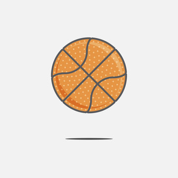 Colorful Basketball Ball