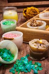 Set for Spa treatments