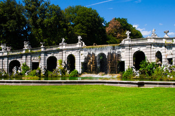 Fontana Giardini inglesi, reggia di caserta