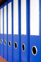 The image of file folders. 
