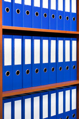 The image of file folders. 
