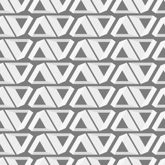 Seamless pattern with abstract triangles