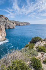 Fototapeta na wymiar The Dingli Cliffs in Malta