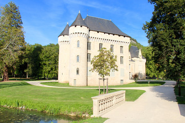Fototapeta na wymiar Schloss Campagne, Vezere