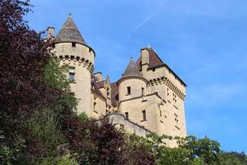 Fototapeta na wymiar Chateau de la Malartrie, Dordogne