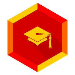 education flat design modern icon