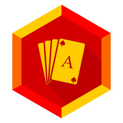 card flat design modern icon