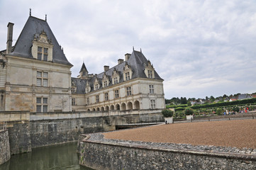 Fototapeta na wymiar Castello di Villandry - Loira, Francia