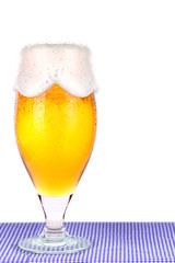 Oktoberfest Celebration Background with Beer