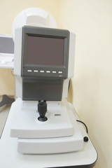 The image of test vision machine