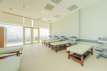 Room in the modern hospital