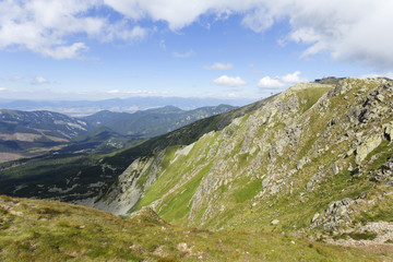 View on the summer Slovakia Mountains Low Tatras