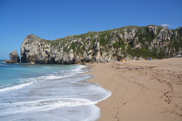 Playa de Usgo, Cantabria