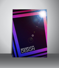 Flyer or brochure design.