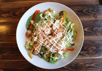 Teriyaki chicken salad