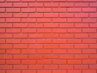 red brick wall textured background