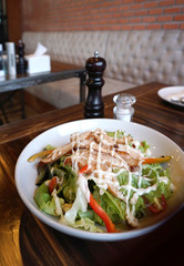 Teriyaki chicken salad
