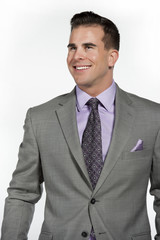 White Male Business Professional