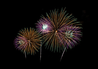 Beautiful firework