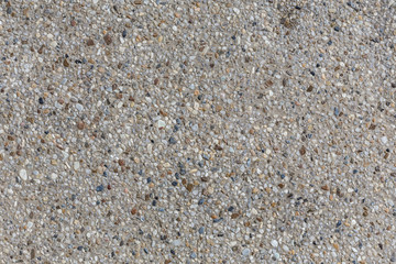 background of sand and small gravel stone texture