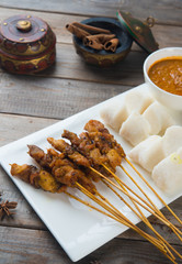 satay in malaysia