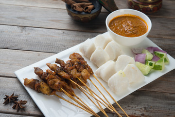 satay in malaysia