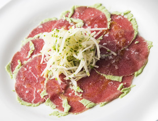 Beef close up