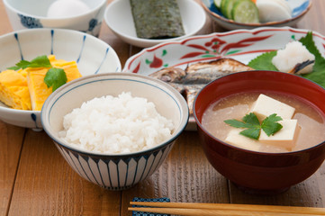 日本の朝食