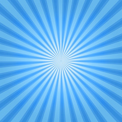 Rays background blue