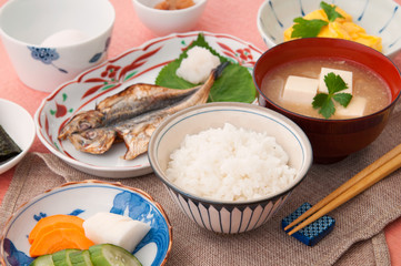 日本の朝食
