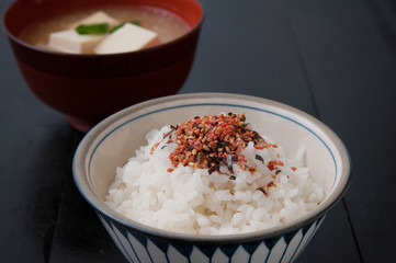 ふりかけご飯