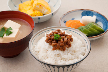 納豆ご飯