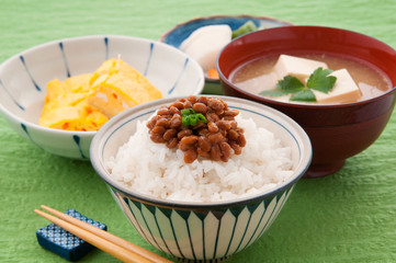 納豆ご飯