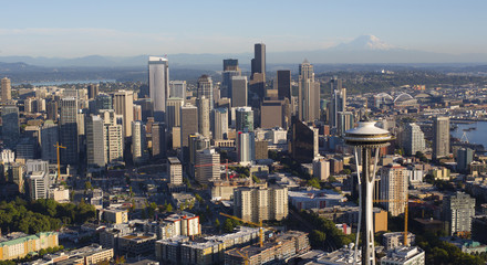 Seattle, Washington Aerial View