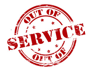 Out of service