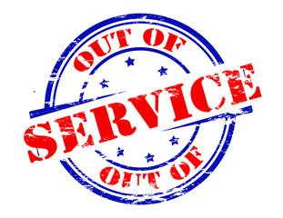 Out of service