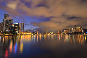 Singapore skyline