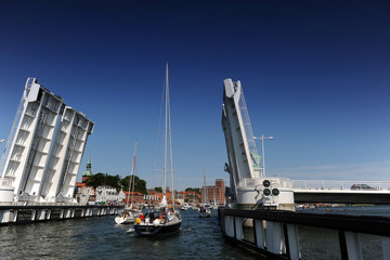 Obraz premium Schleibrücke in Kappeln 