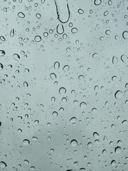 raindrop on window