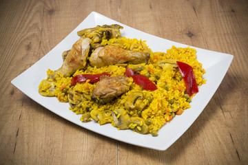 Arroz emplatado