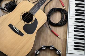 Pop Music instruments 